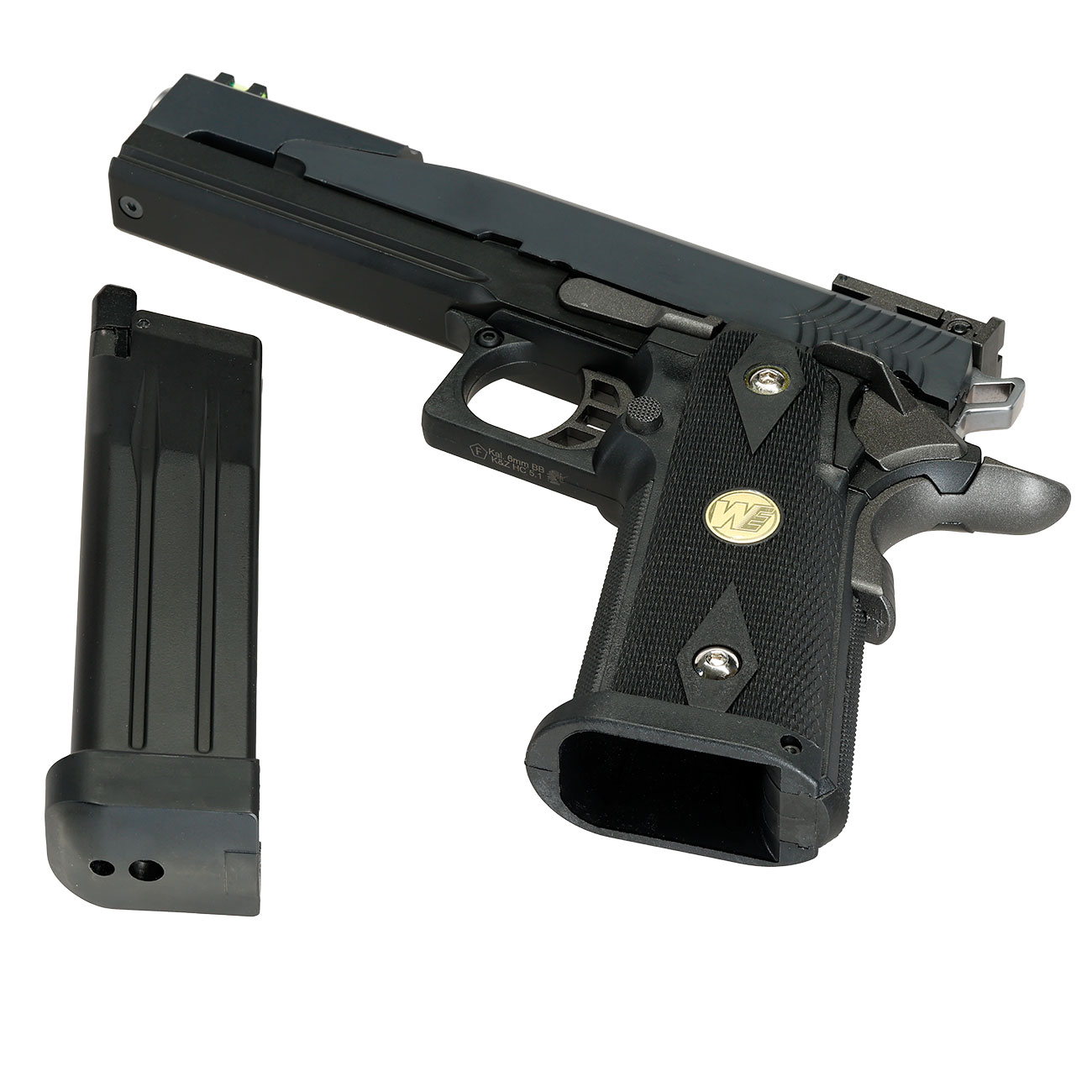 Wei-ETech Hi-Capa 5.1 Type-B Dragon Vollmetall GBB 6mm BB schwarz Bild 7