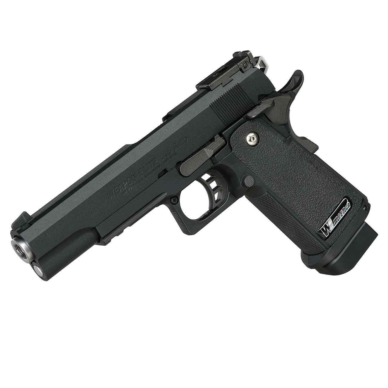Wei ETech Hi-Capa 5.1 R-Type Vollmetall GBB 6mm BB schwarz Bild 10