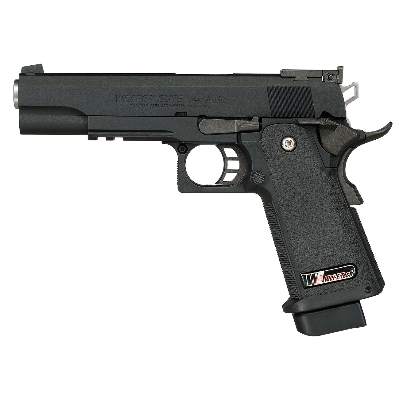 Wei ETech Hi-Capa 5.1 R-Type Vollmetall GBB 6mm BB schwarz Bild 2