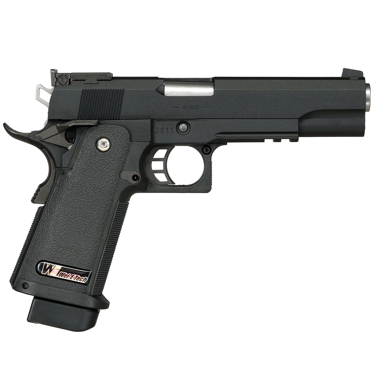 Wei ETech Hi-Capa 5.1 R-Type Vollmetall GBB 6mm BB schwarz Bild 5