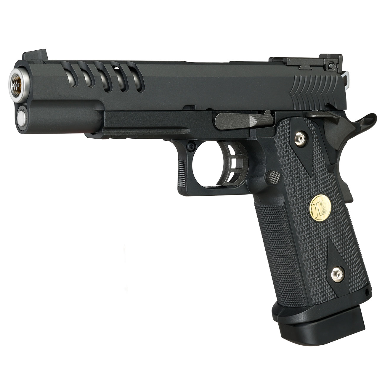 Wei ETech Hi-Capa 5.1 K-Type Vollmetall GBB 6mm BB schwarz