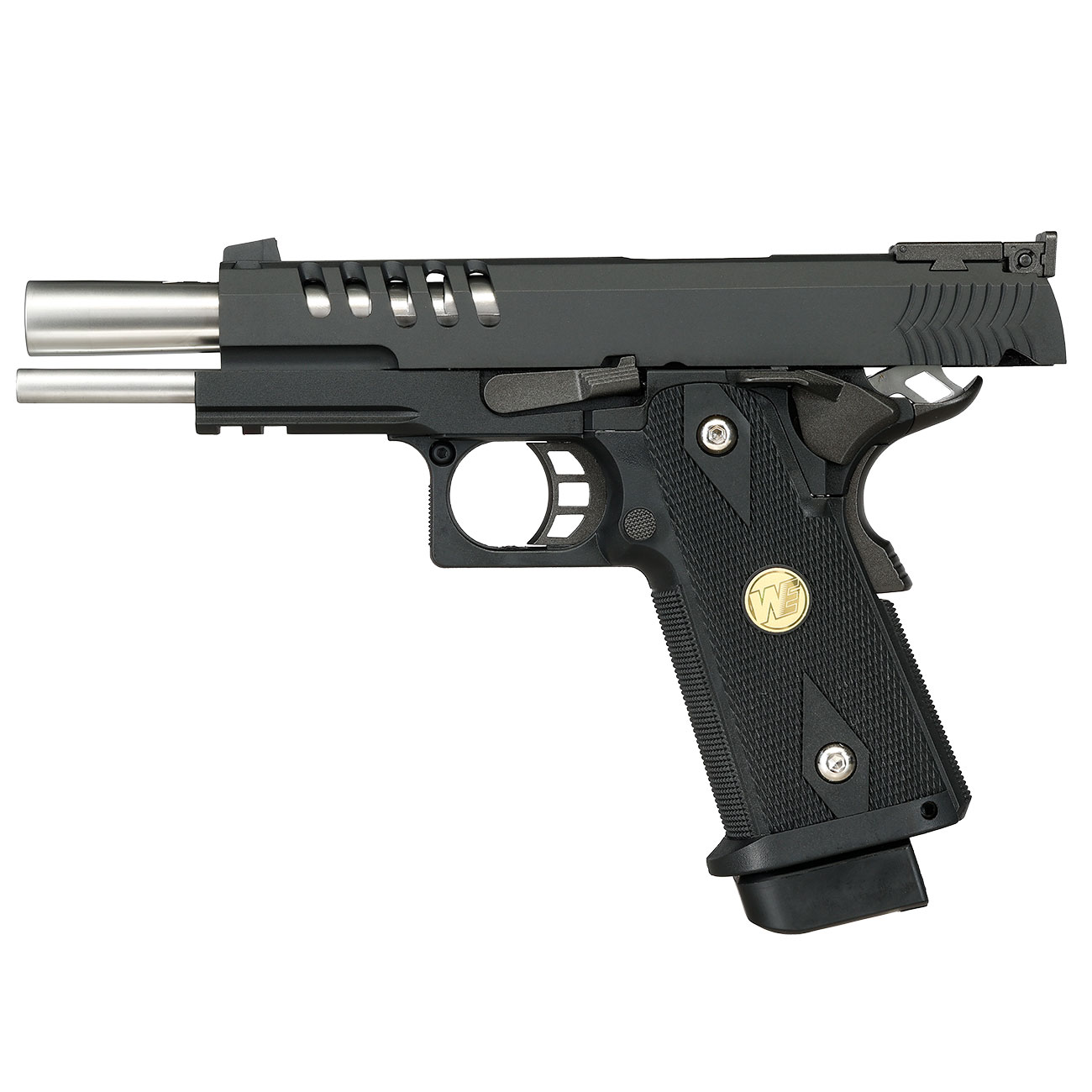 Wei ETech Hi-Capa 5.1 K-Type Vollmetall GBB 6mm BB schwarz Bild 4
