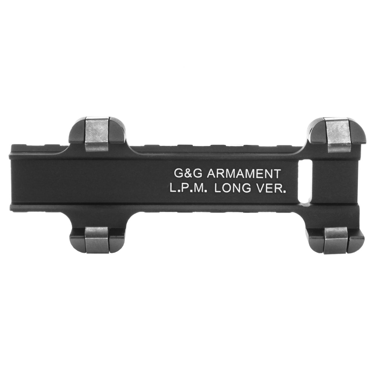 G&G 21mm Low Profile Mount fr G3 / MP5 Gewehre (Long-Type) schwarz Bild 2