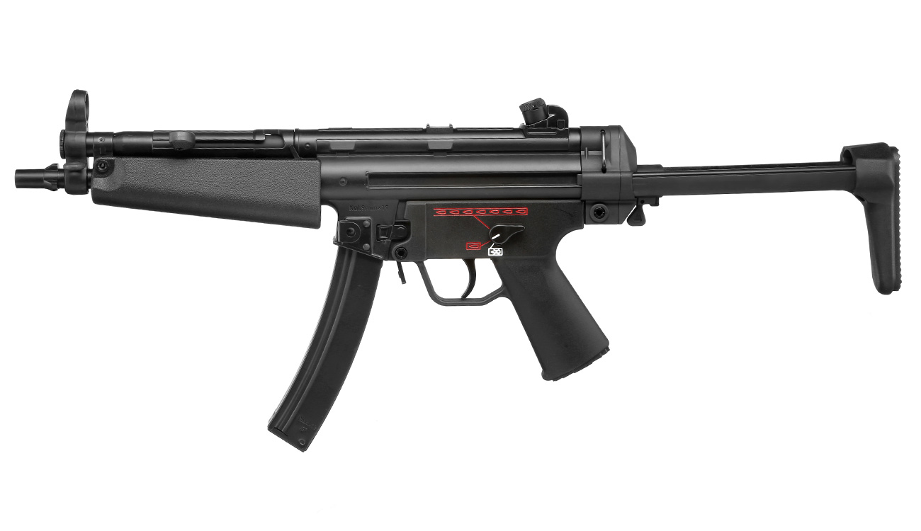 ICS MX5 A5 SMG Vollmetall S-AEG 6mm BB schwarz Bild 1