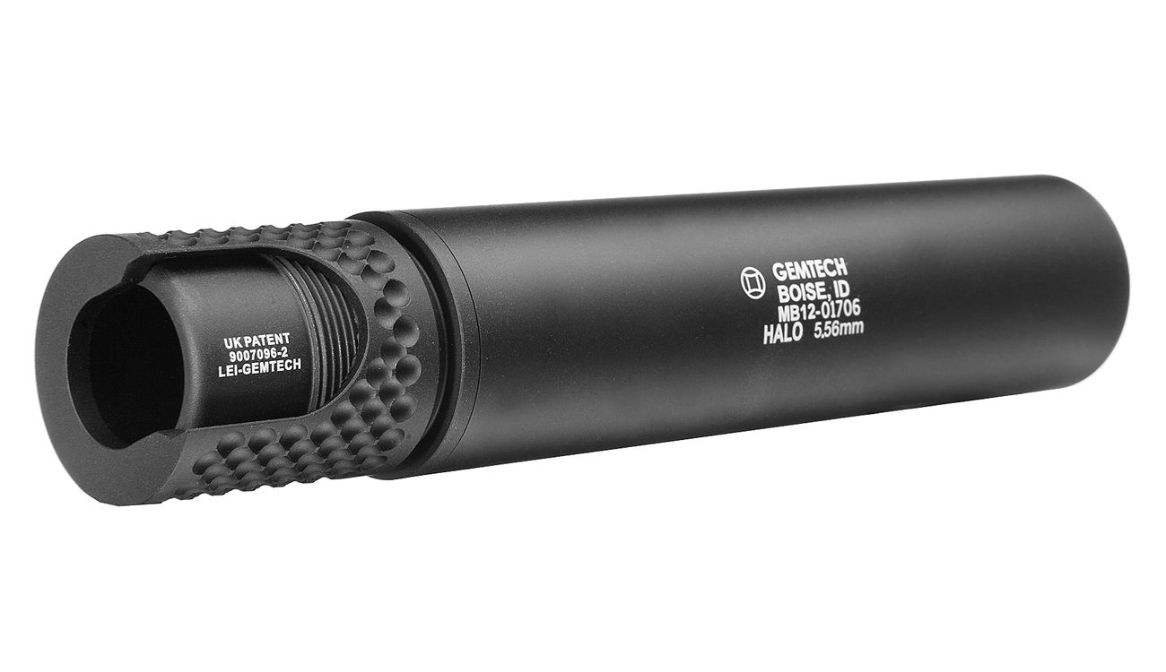 MadBull / Gemtech Halo Aluminium Silencer schwarz - New Version Bild 1