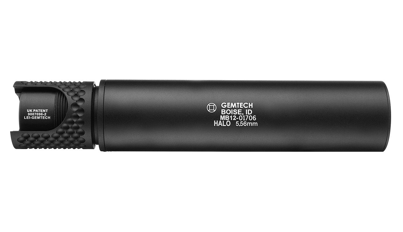 MadBull / Gemtech Halo Aluminium Silencer schwarz - New Version Bild 3