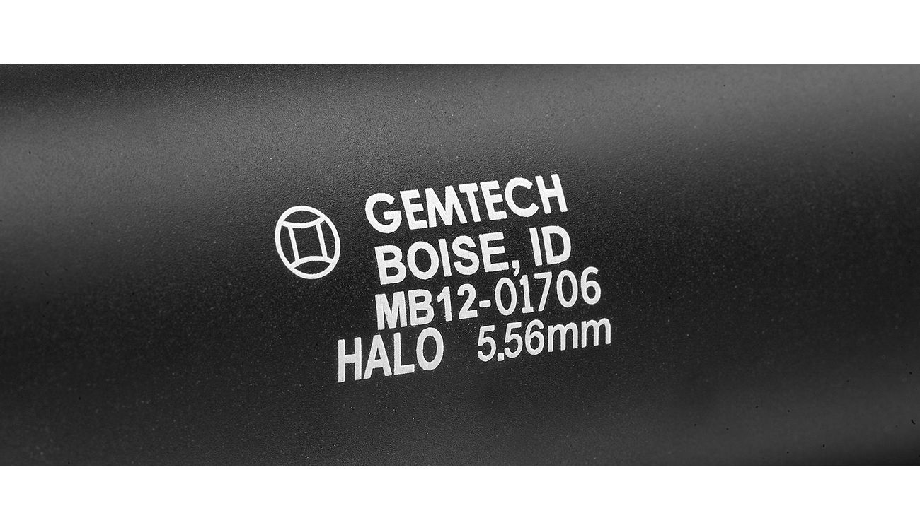 MadBull / Gemtech Halo Aluminium Silencer schwarz - New Version Bild 4