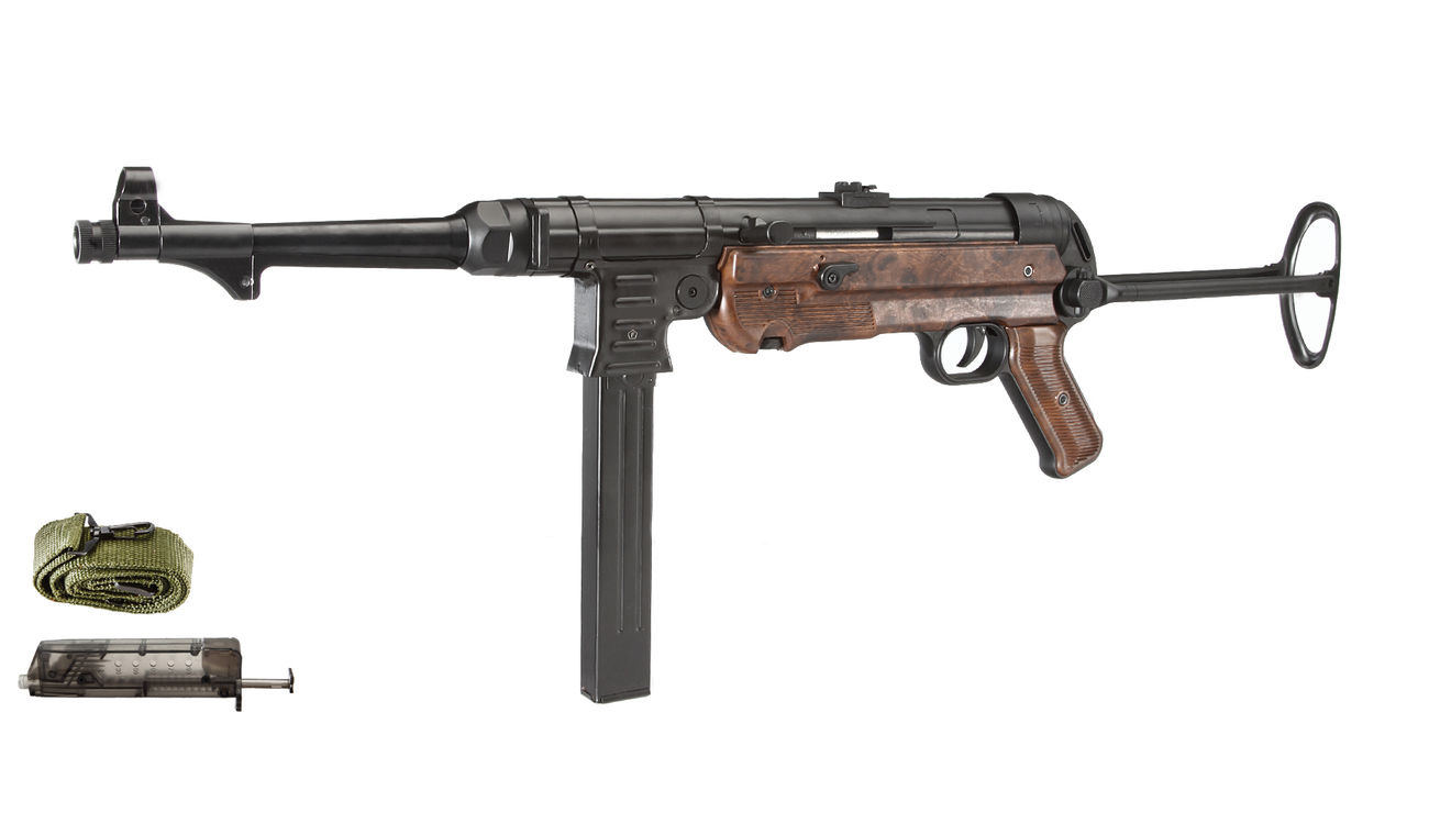 AGM MP40 Vollmetall S-AEG 6mm BB braun