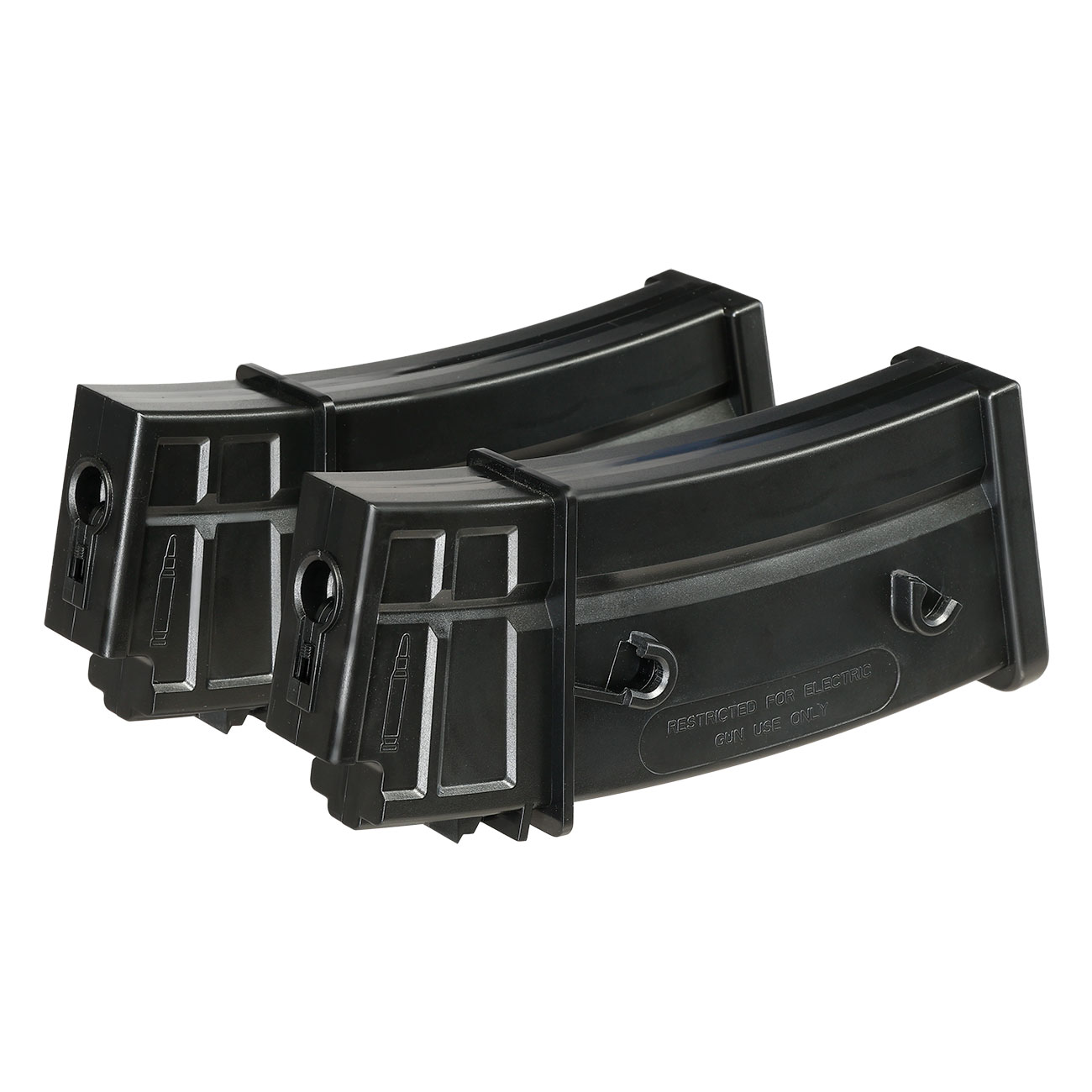 MAG G36 Polymer Magazin Mid-Cap 100 Schuss schwarz - 2er Set Bild 6