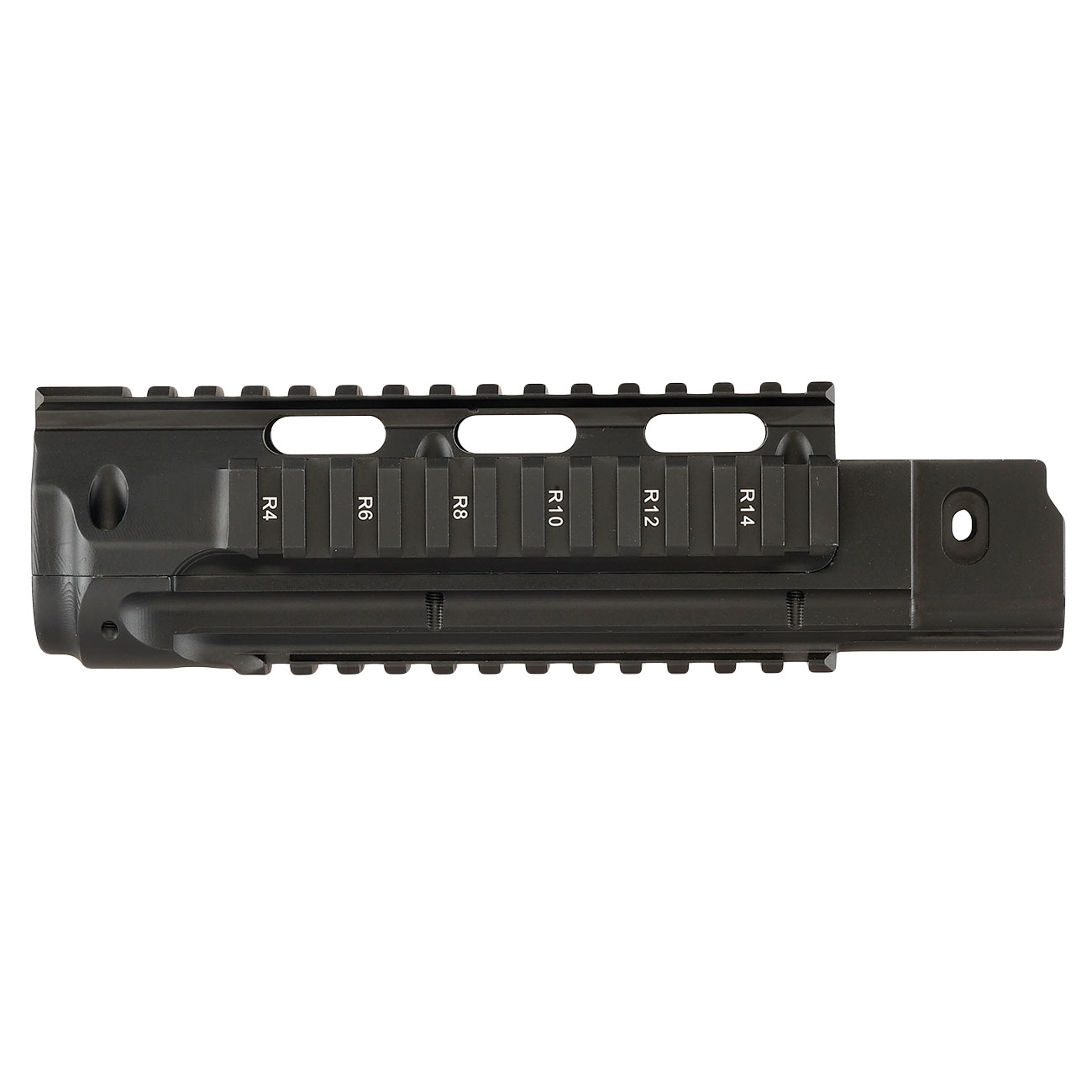 King Arms FAL CNC Aluminium RAS Rail Handguard Kit Short-Type schwarz f. King Arms FAL / FAL Tactical Carbine S-AEG Bild 3