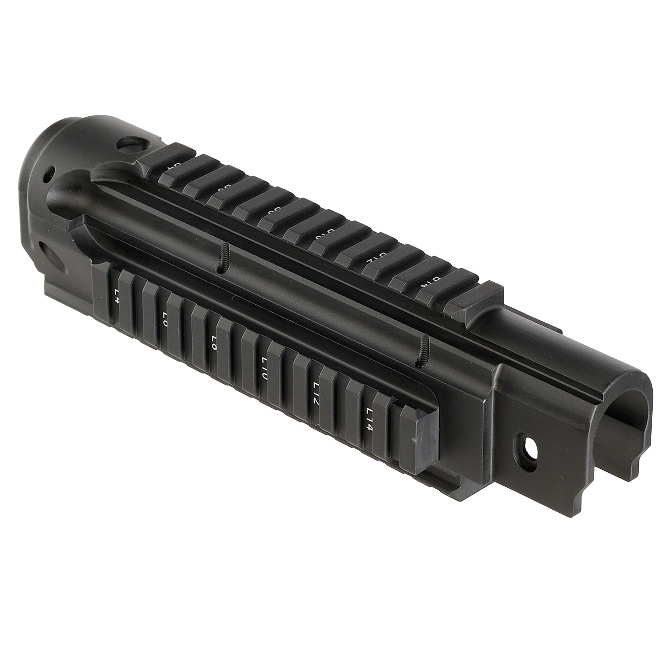 King Arms FAL CNC Aluminium RAS Rail Handguard Kit Short-Type schwarz f. King Arms FAL / FAL Tactical Carbine S-AEG Bild 4