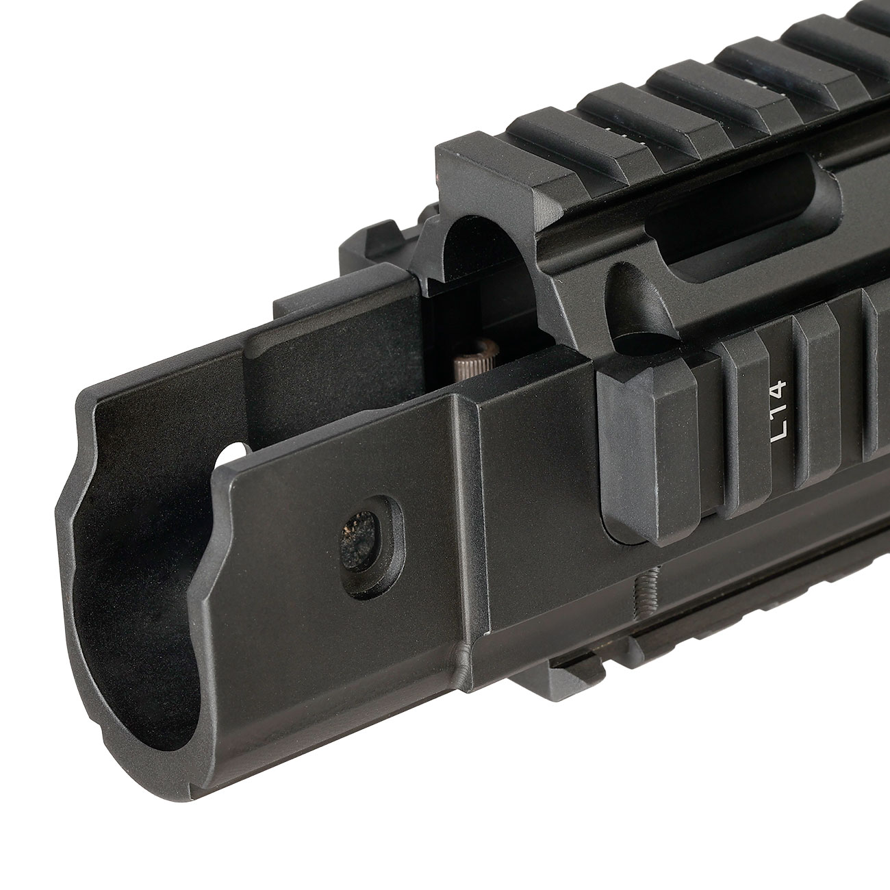 King Arms FAL CNC Aluminium RAS Rail Handguard Kit Short-Type schwarz f. King Arms FAL / FAL Tactical Carbine S-AEG Bild 7