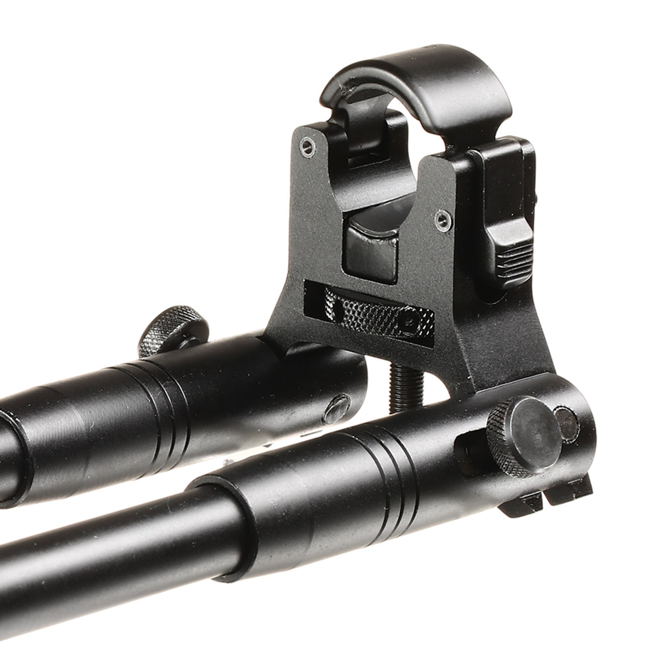 UTG Tactical Clamp-On Bipod Metall Zweibein - Metallfüße 190 - 250mm schwarz Bild 1
