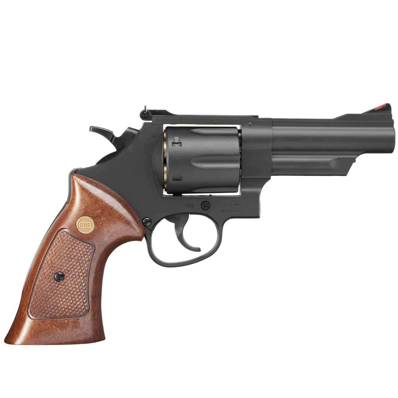 UHC M-29 4 Zoll Softair Revolver 6mm BB schwarz mit Hlsen Bild 2
