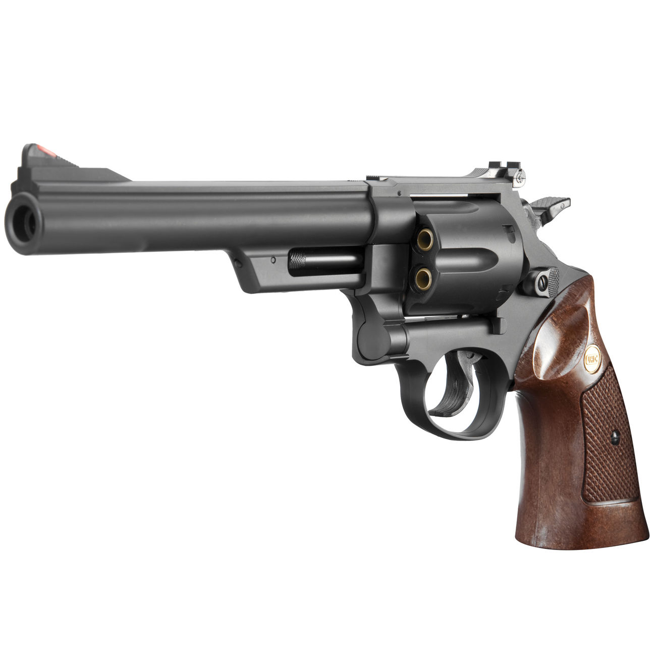 UHC M-29 6 Zoll Softair Revolver 6mm BB schwarz mit Hlsen