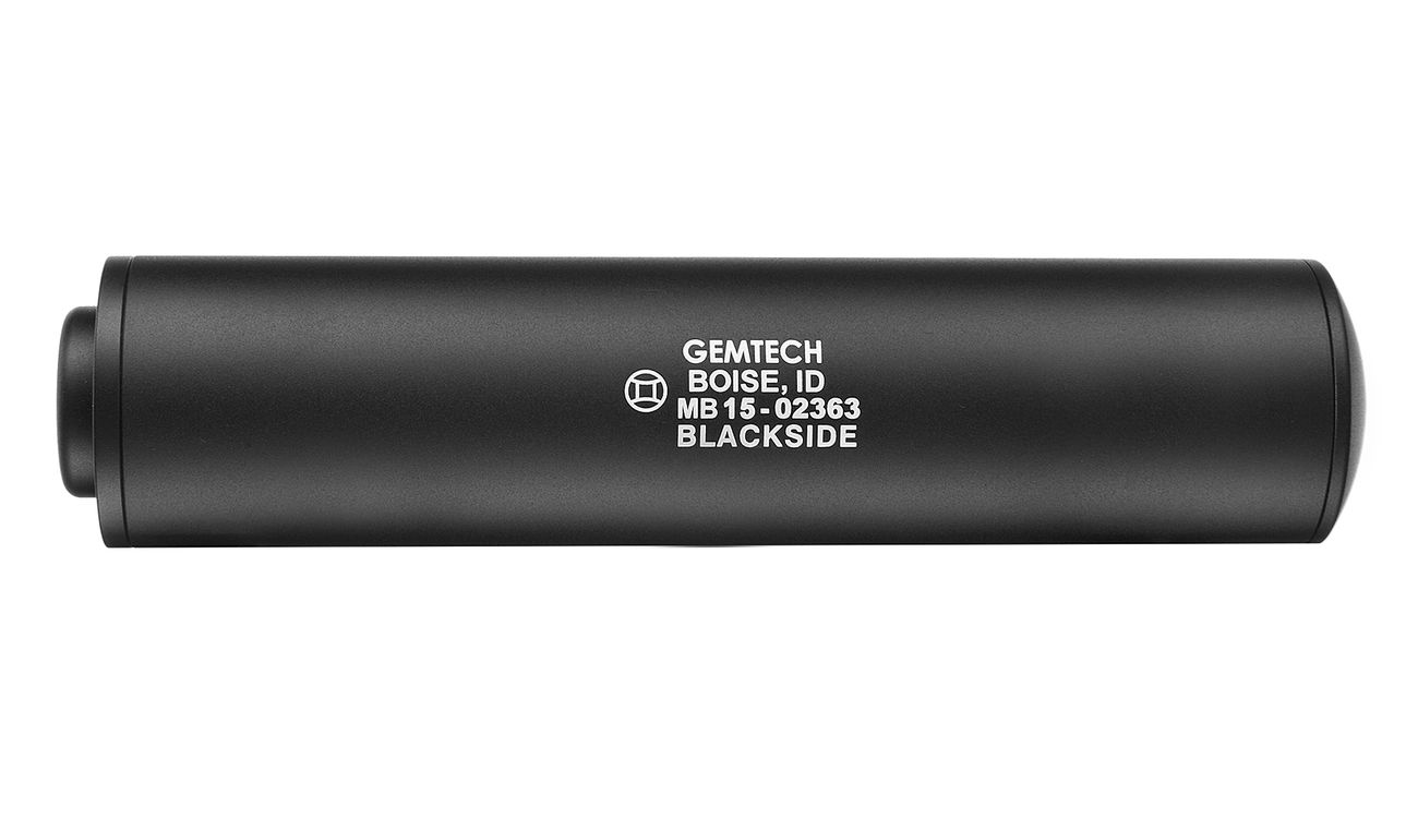 MadBull / Gemtech Blackside Aluminium Silencer schwarz 14mm - Bild 3