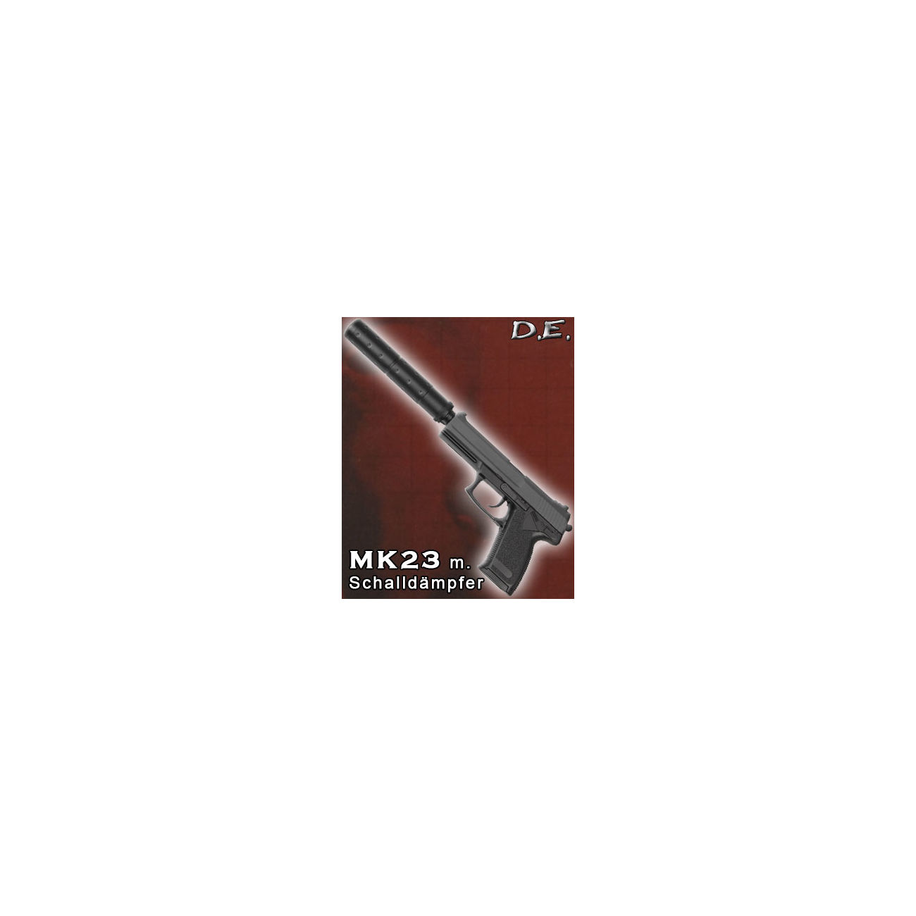 D E Mk23 Softair Mit Schalldampfer Spring Kotte Zeller