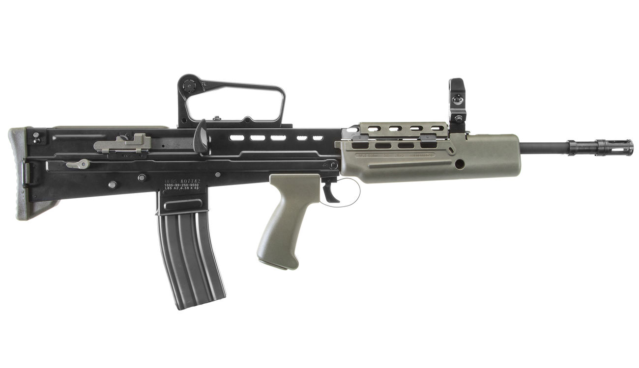 Ersatzteilset G&G L85 A2 BlowBack Vollmetall S-AEG 6mm BB oliv / schwarz Bild 2