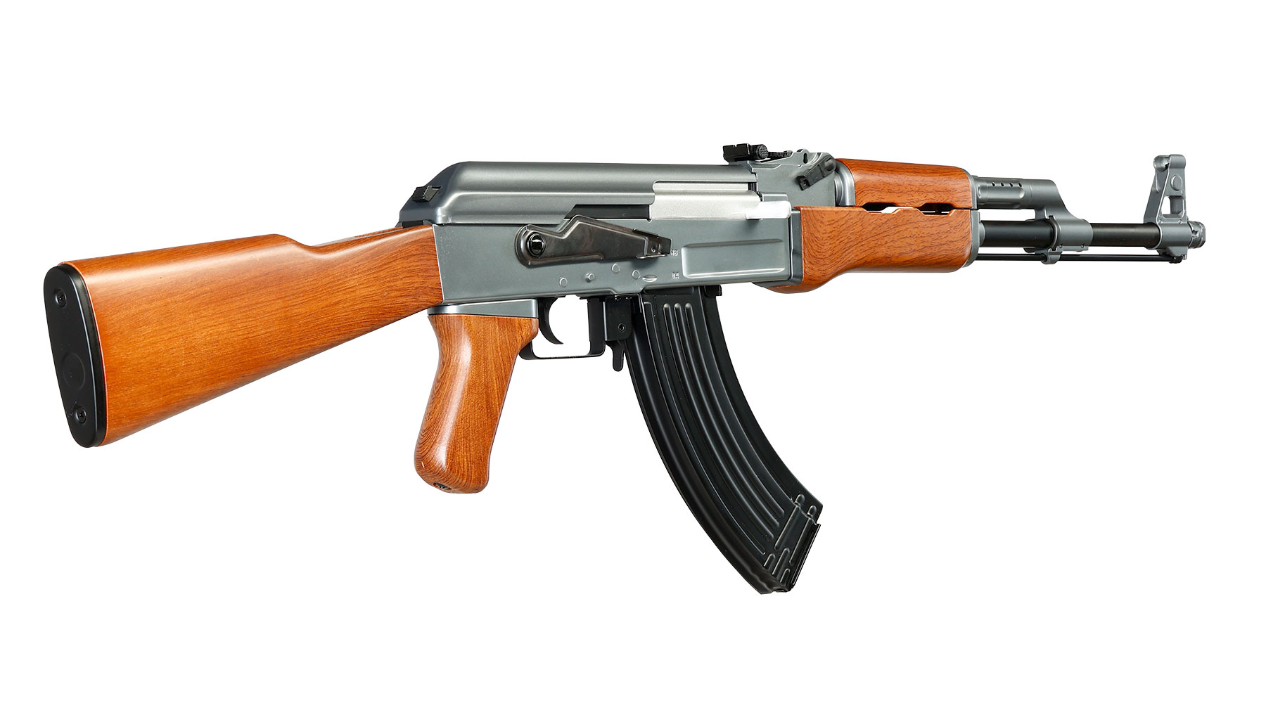 Cybergun Kalashnikov AK47 Fixed Stock S-AEG 6mm BB Holzoptik Bild 3
