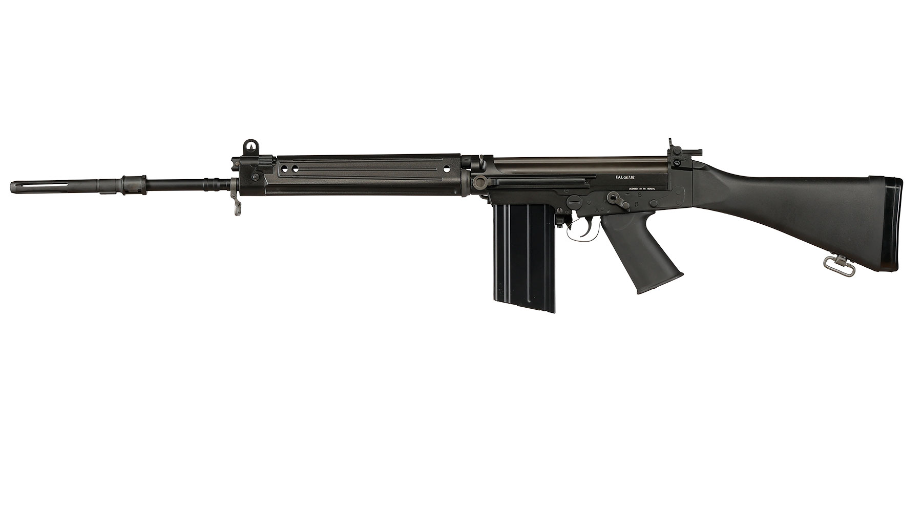 King Arms FAL Vollmetall S-AEG 6mm BB schwarz Bild 1