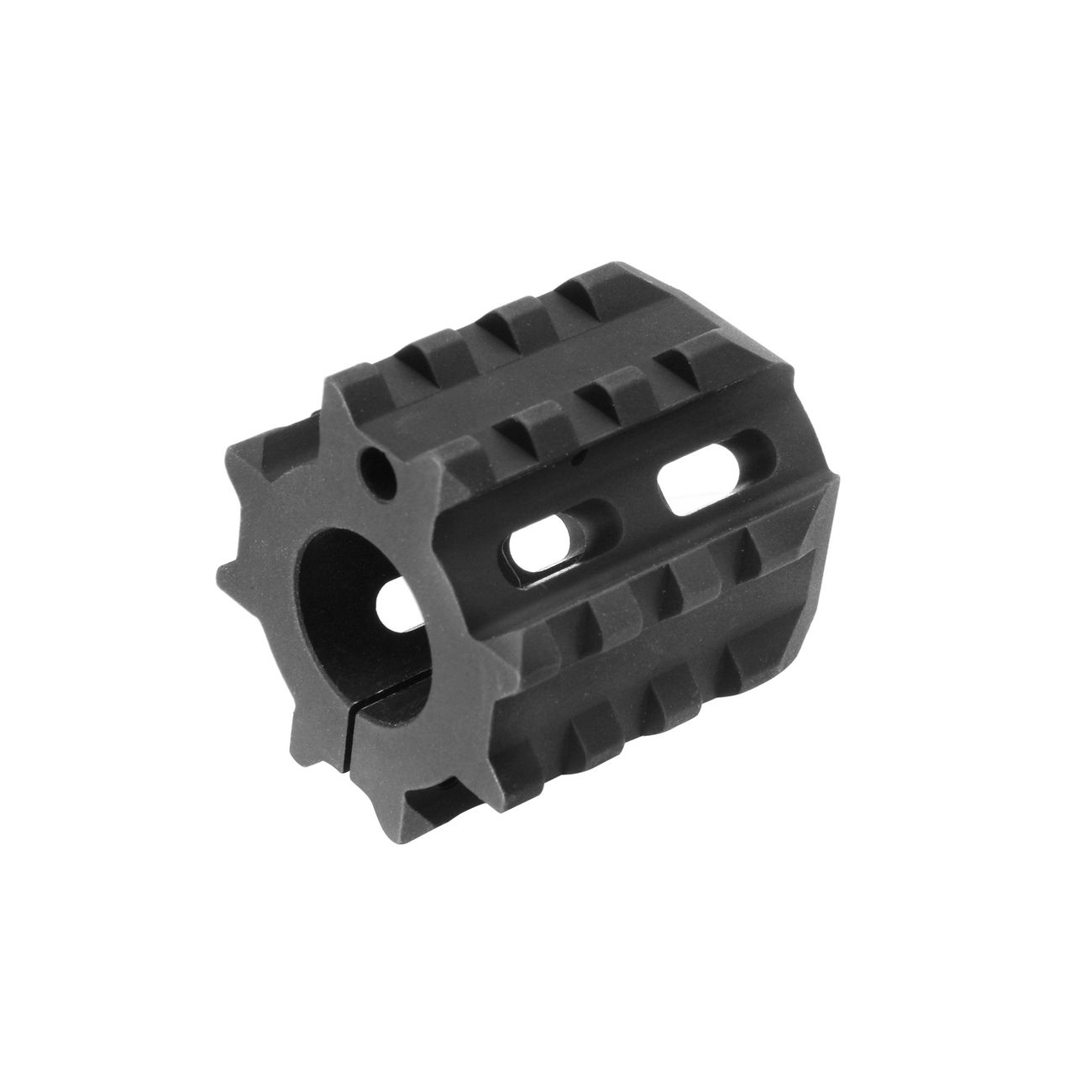 MadBull M4 / M16 Aluminium 4-Rails Gas-Block schwarz Bild 1