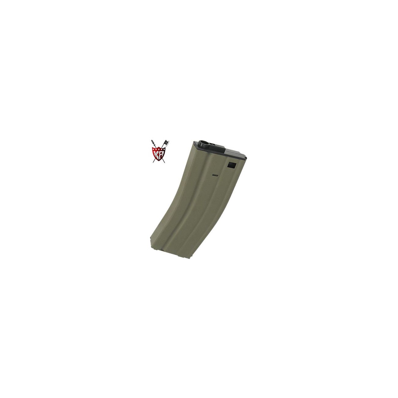 King Arms M4 / M16 Magazin, 68 Kugeln Dark Earth