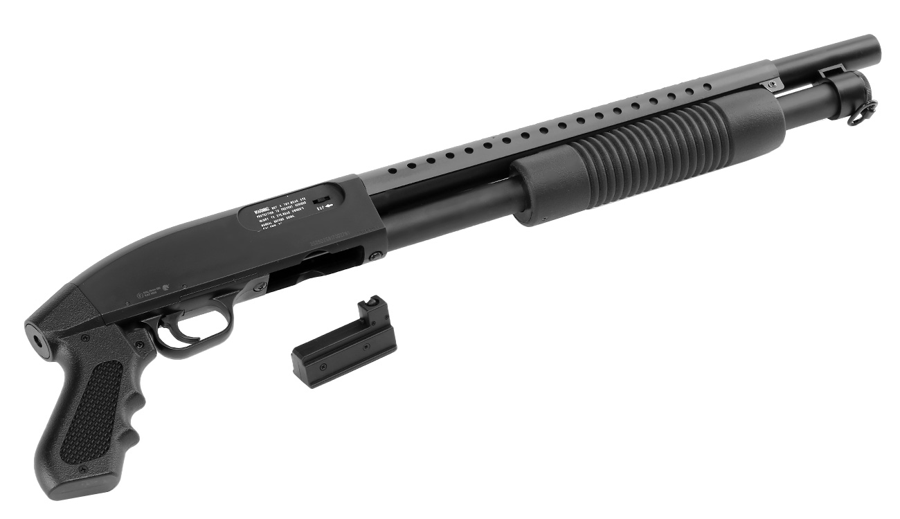 D.E. M500 Combat Shotgun Shorty Version Springer 6mm BB schwarz Bild 4