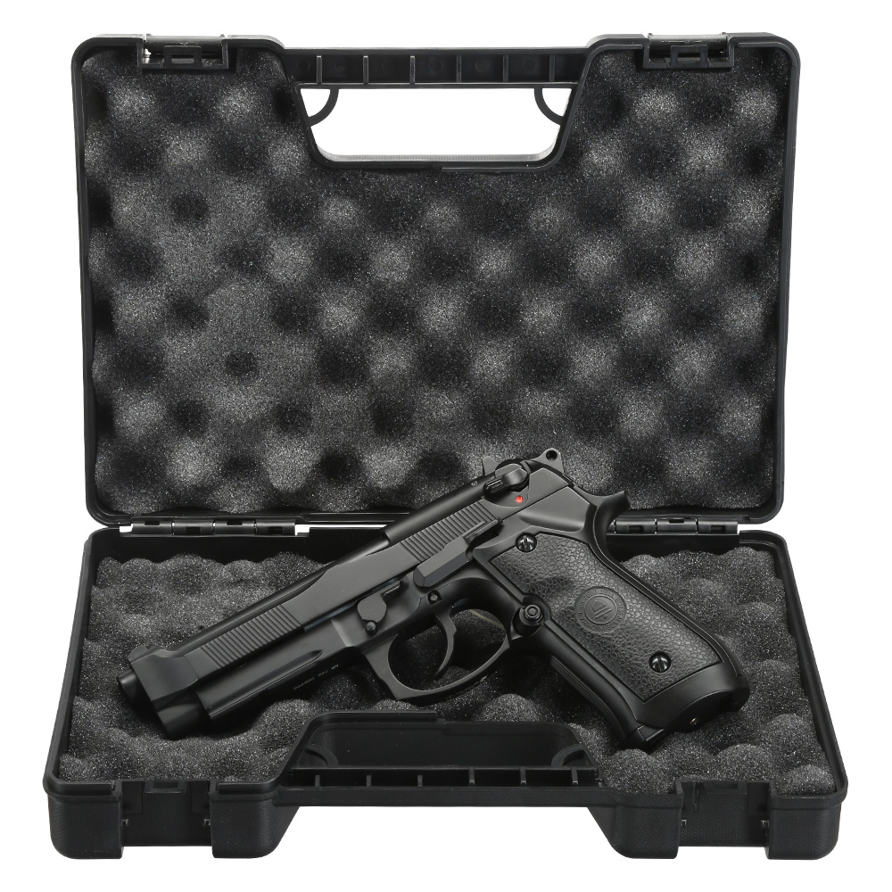 Double Bell M92 Elite Vollmetall GBB 6mm BB schwarz inkl. Pistolenkoffer Bild 8