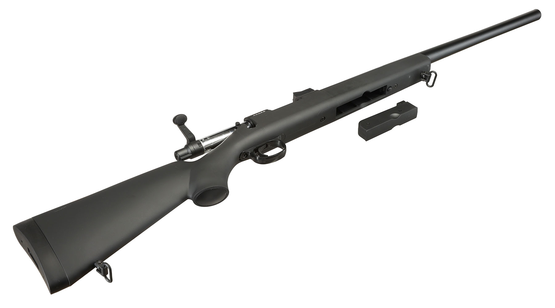 Jing Gong BAR-10 Bolt Action Snipergewehr Springer 6mm BB schwarz Bild 5