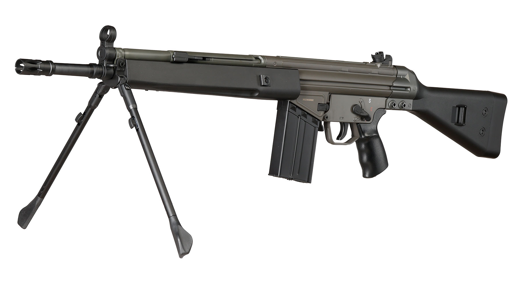 Jing Gong G3 SG1 Pro-Series Airsoft S-AEG 6mm BB schwarz / grau