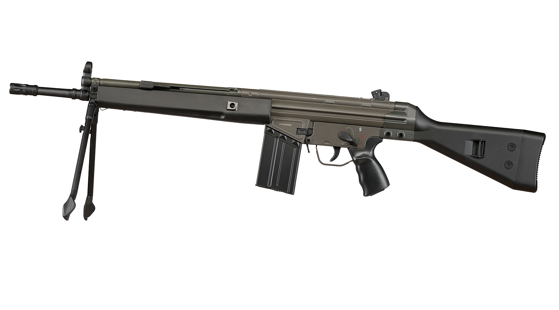 Jing Gong G3 SG1 Pro-Series Airsoft S-AEG 6mm BB schwarz / grau Bild 3