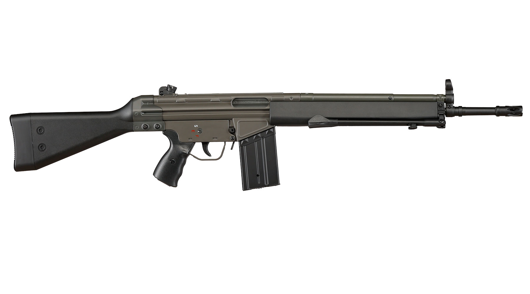 Jing Gong G3 SG1 Pro-Series Airsoft S-AEG 6mm BB schwarz / grau Bild 4