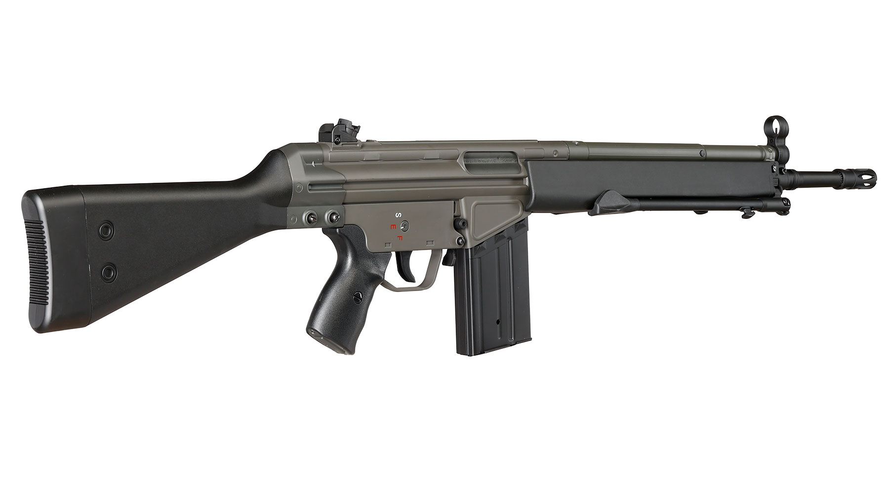 Jing Gong G3 SG1 Pro-Series Airsoft S-AEG 6mm BB schwarz / grau Bild 5