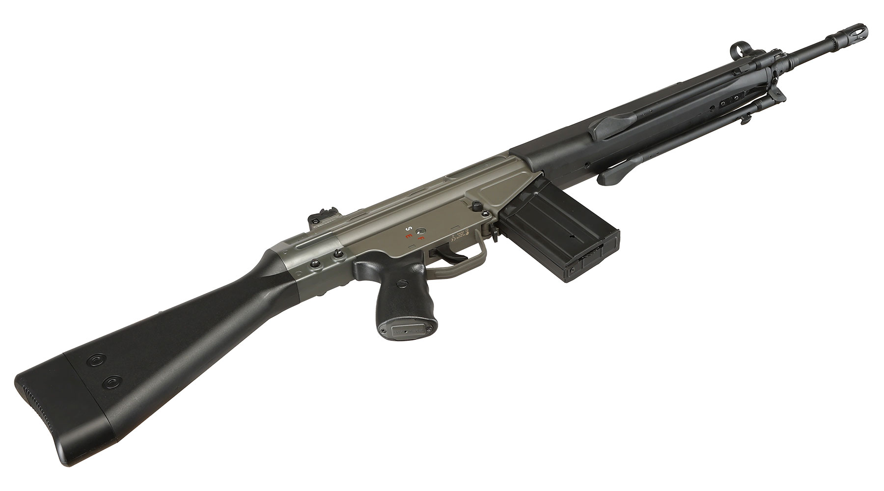 Jing Gong G3 SG1 Pro-Series Airsoft S-AEG 6mm BB schwarz / grau Bild 6