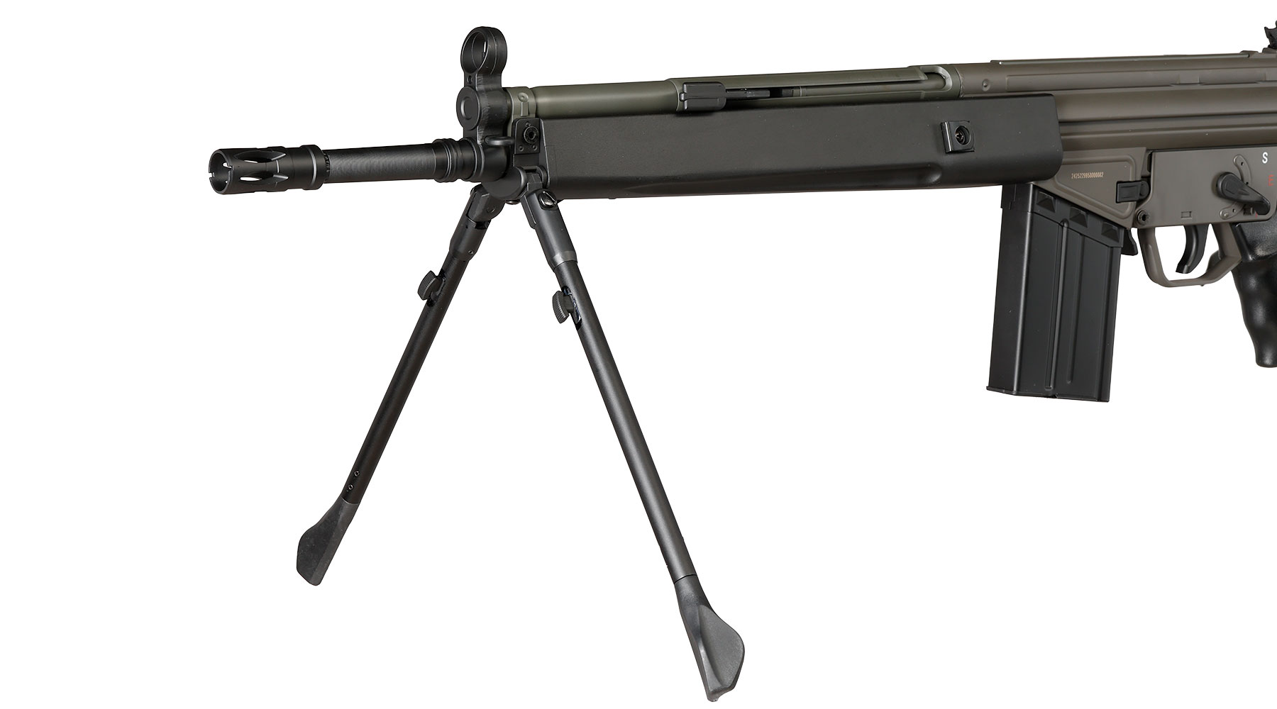 Jing Gong G3 SG1 Pro-Series Airsoft S-AEG 6mm BB schwarz / grau Bild 8