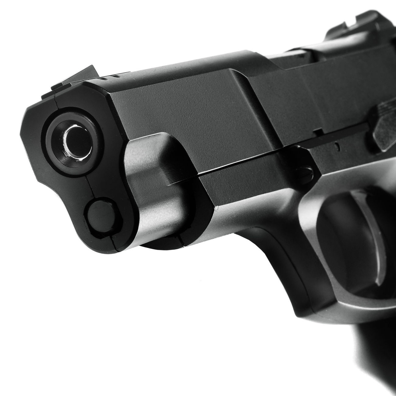 UHC KP85 Heavy Weight Softair Pistole 6mm BB Federdruck schwarz Bild 4