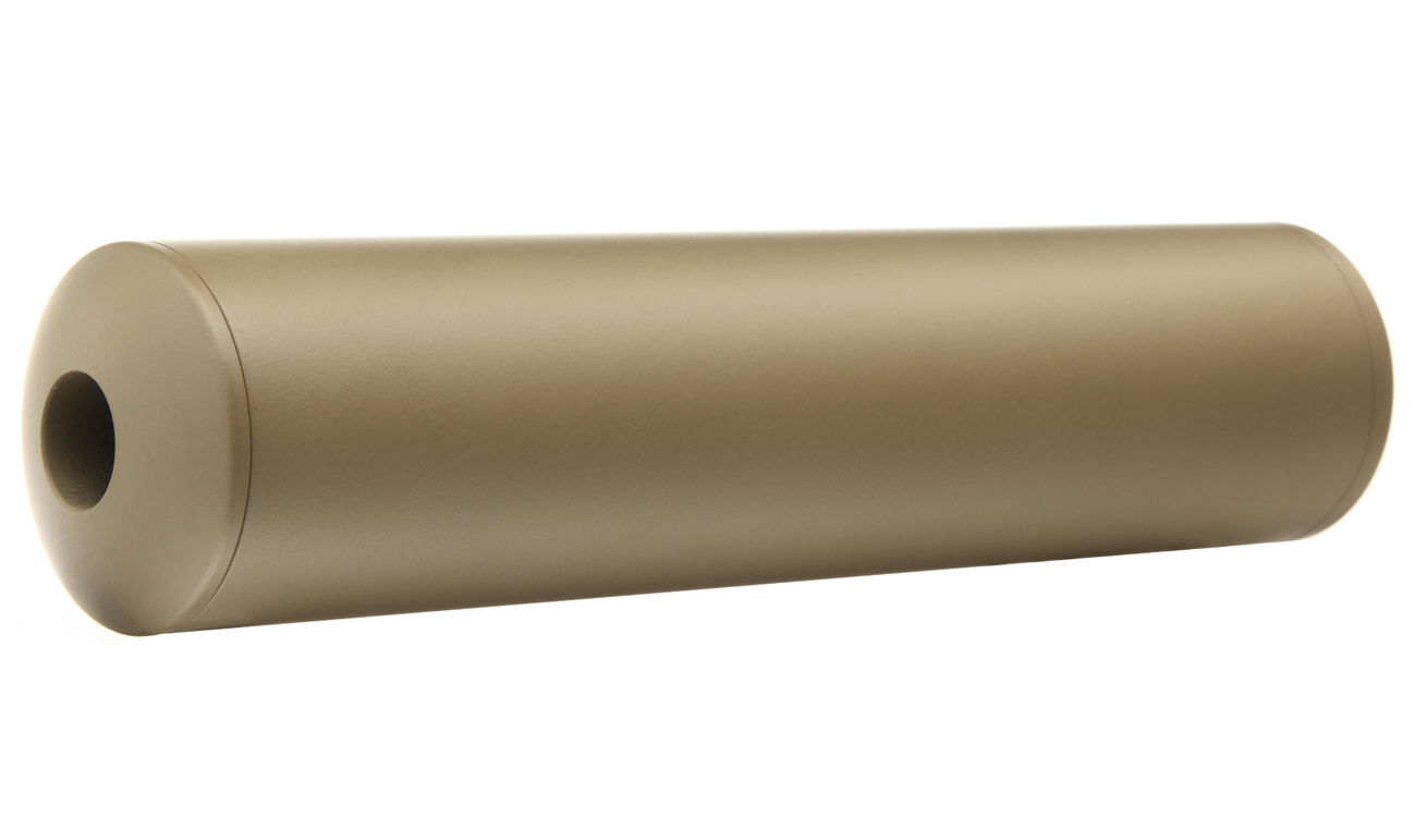 MadBull / Gemtech Blackside Aluminium Silencer Desert Tan 14mm -