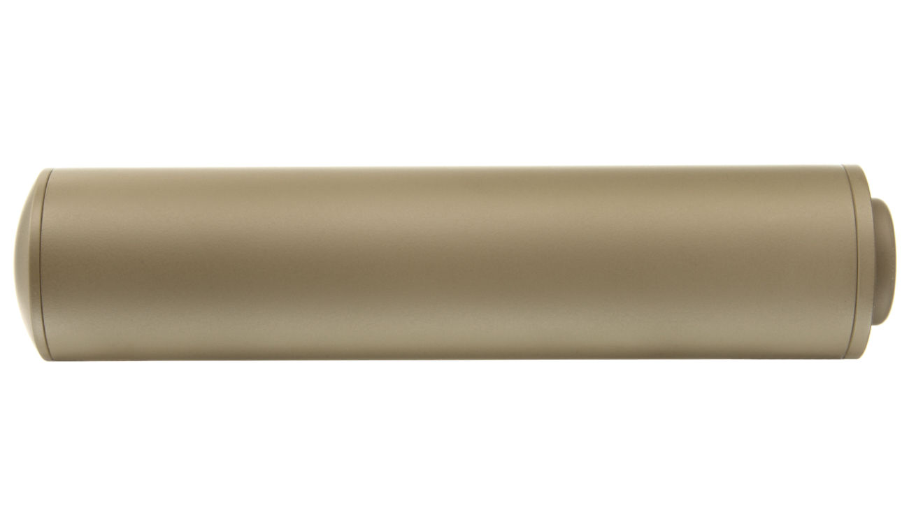 MadBull / Gemtech Blackside Aluminium Silencer Desert Tan 14mm - Bild 2