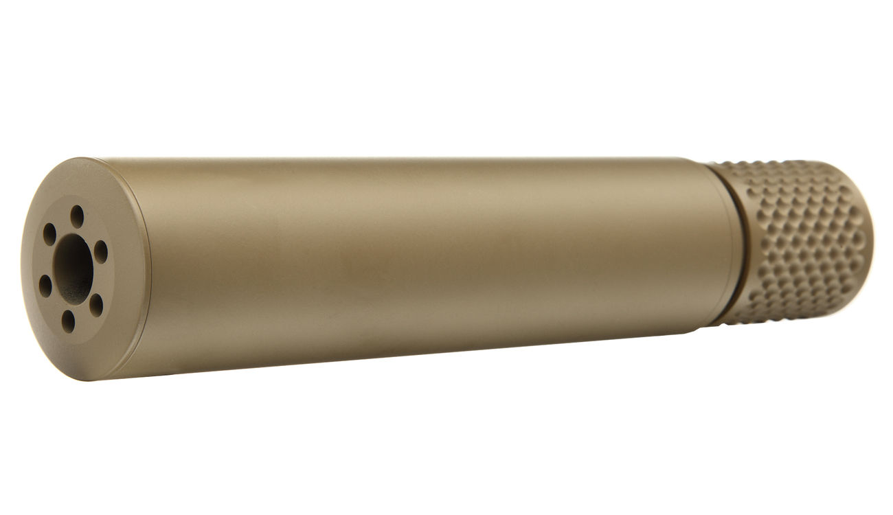 MadBull / Gemtech Halo Aluminium Silencer Desert Tan - New Version