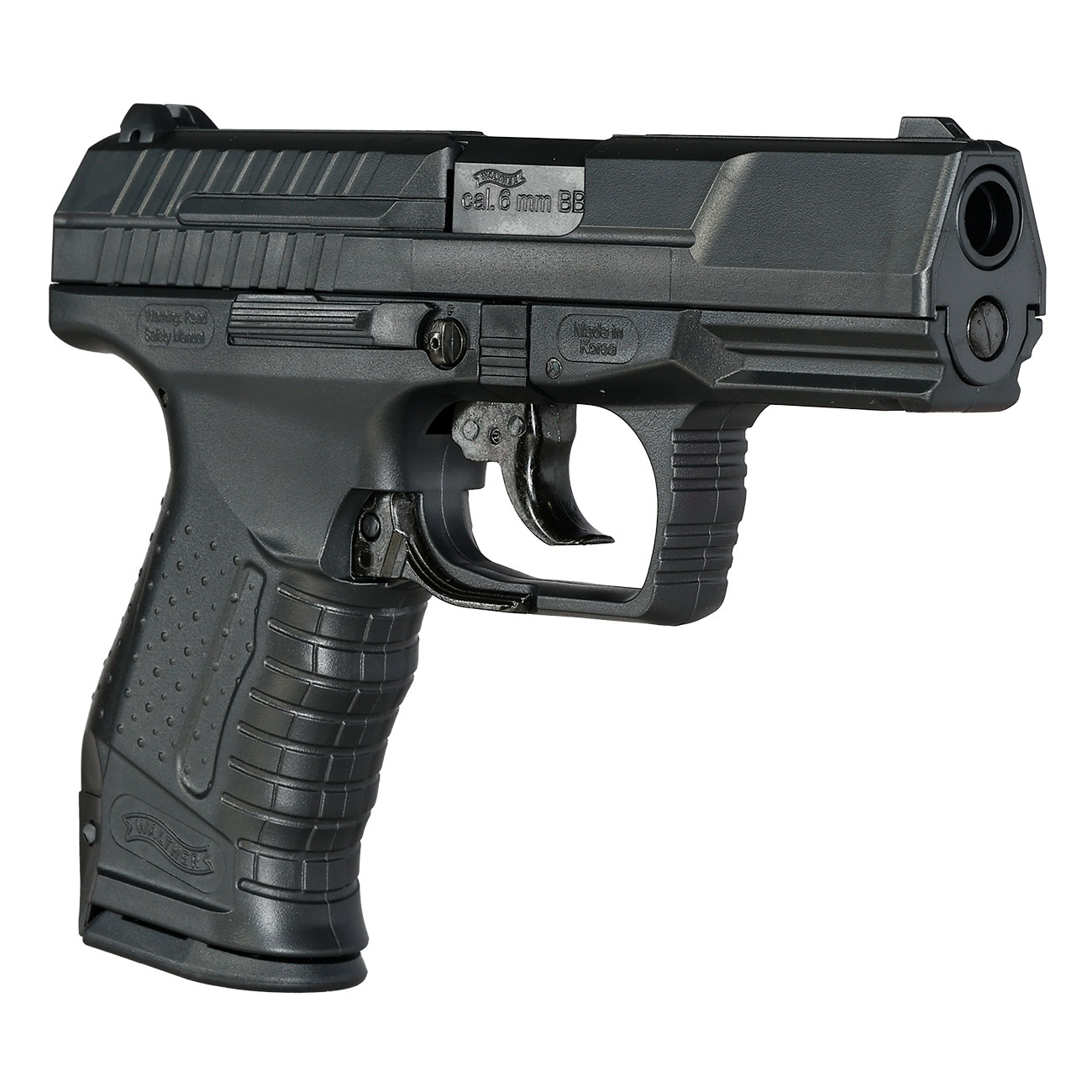 Walther P99 Airsoft Springer 6mm BB schwarz inkl. Ersatzmagazin Bild 9