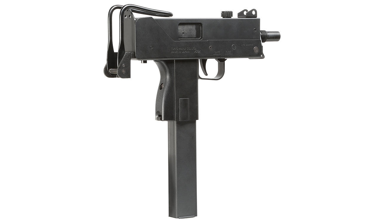 Tokyo Marui MAC-10 Sub Machine Gun mit Silencer S-AEG 6mm BB schwarz Bild 3