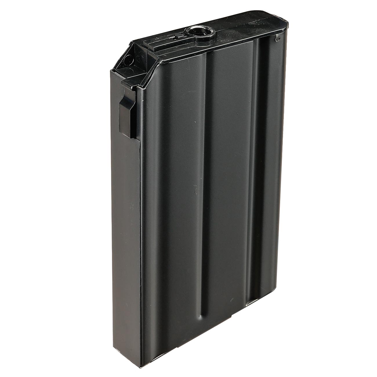 King Arms FAL Stahlblech Magazin Low-Cap 90 Schuss schwarz Bild 1