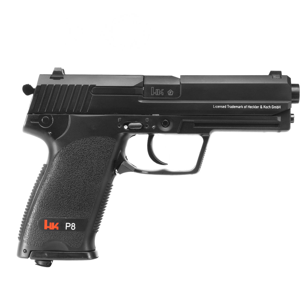 Heckler & Koch P8 CO2 NBB 6mm BB schwarz Bild 2