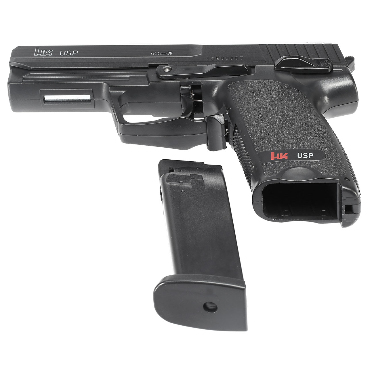 H&K USP .45 Springer 6mm BB Federdruck Softair Bild 1