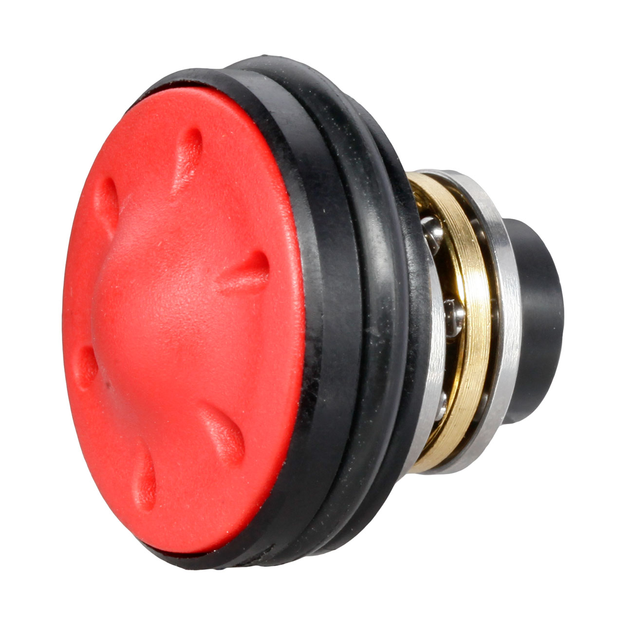 Modify Bore-Up Polycarbonate Silent Mushroom Piston Head inkl. Kugellager schwarz