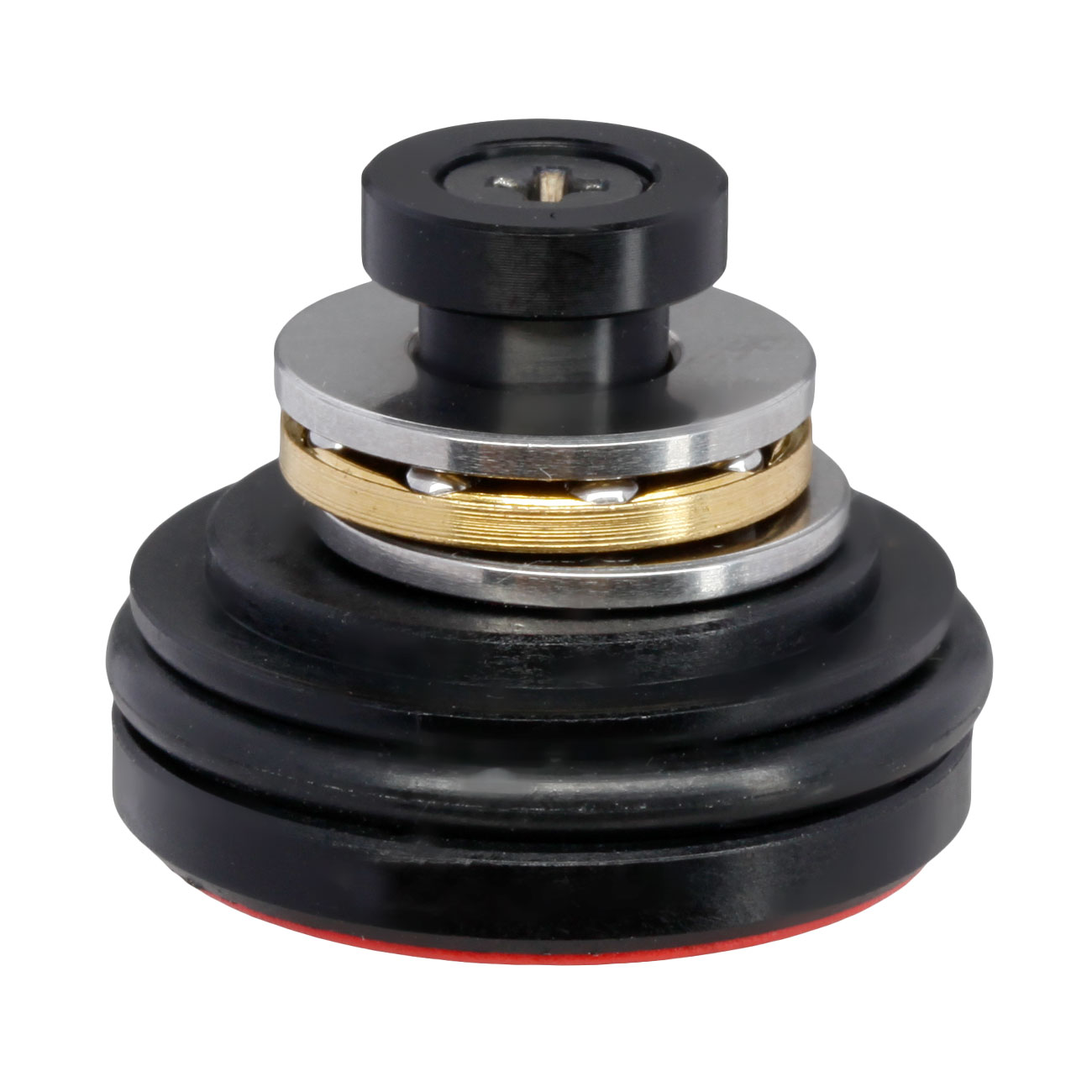 Modify Bore-Up Polycarbonate Silent Mushroom Piston Head inkl. Kugellager schwarz Bild 2