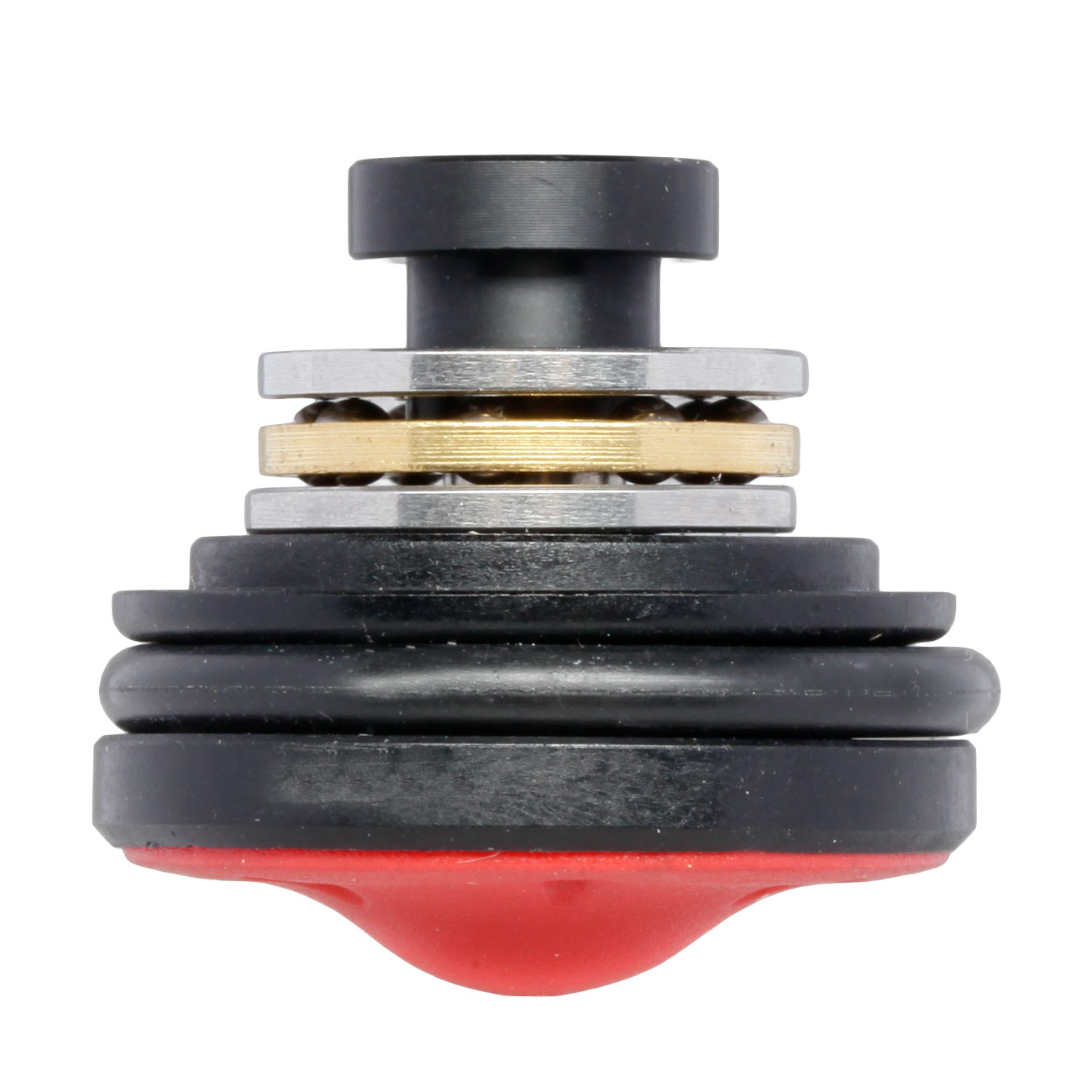 Modify Bore-Up Polycarbonate Silent Mushroom Piston Head inkl. Kugellager schwarz Bild 3