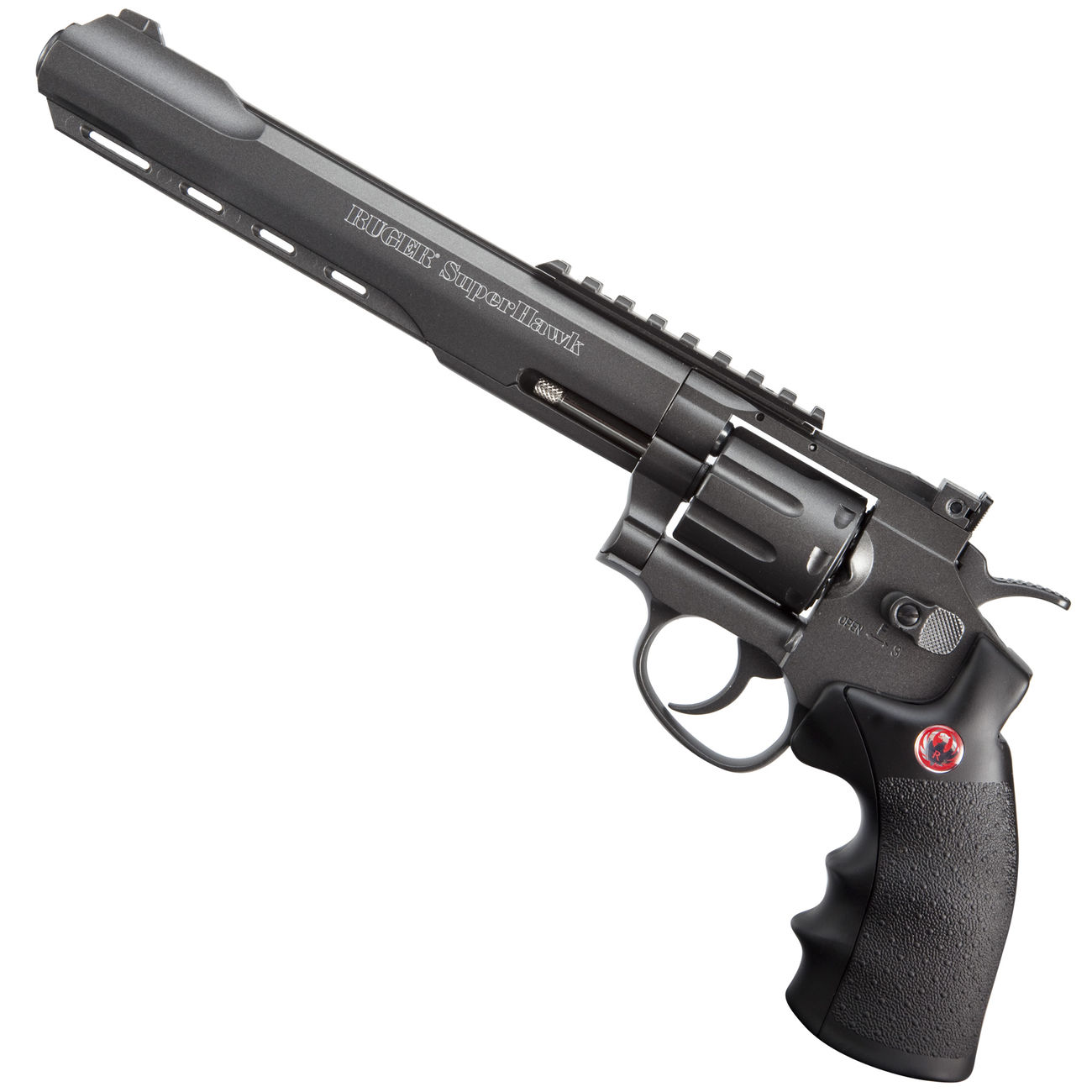 Versandrcklufer Ruger Super Hawk 8 Zoll 6mm BB CO2 Revolver schwarz