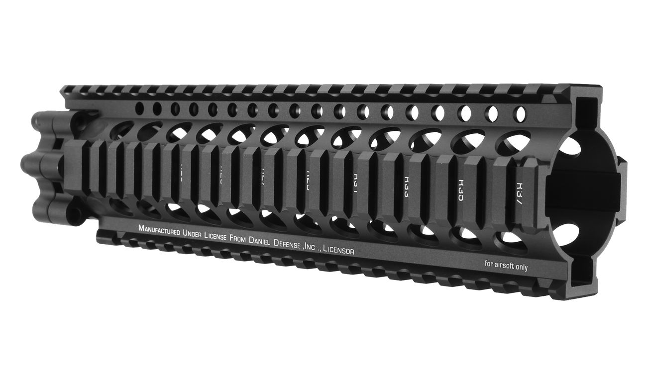 Socom Gear / Daniel Defense M4 / M16 Aluminium Lite RAS 9.0 Zoll schwarz Bild 1