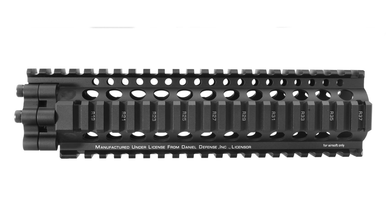 Socom Gear / Daniel Defense M4 / M16 Aluminium Lite RAS 9.0 Zoll schwarz Bild 1